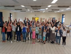 Foyers lors du lancement du défi le 14 octobre